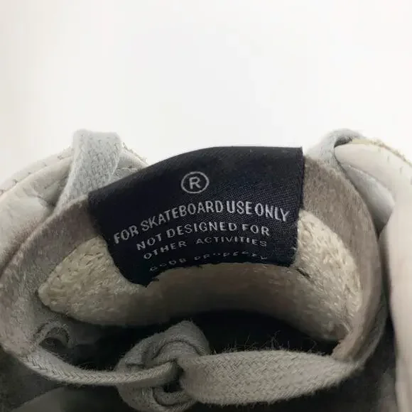 Golden Goose Superstar Low Top Sneakers White Leather Grey Fleece Star Womens 38 - Picture 5 of 16